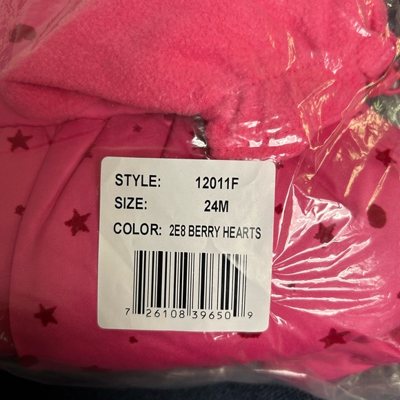 Rothschild - Flocked Peplum hooded jacket with mittens - 24 months - Picture 7 of 9